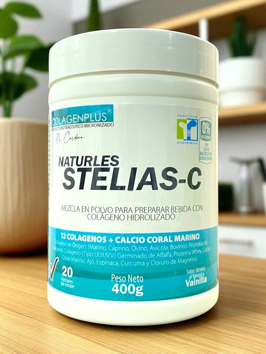 STELIAS – COLAGENO EN POLVO PARA ARTICULACIONES SANAS Y ACTIVAS